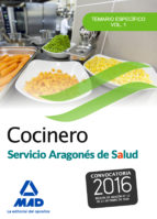 Cocinero del Servicio Aragonés de salud., de Varios autores | portada del libro