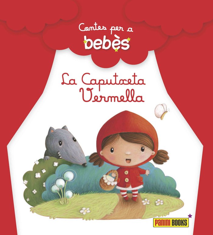 CONTES PER A BEBÈS, LA CAPUTXETA VERMELLA | portada del libro