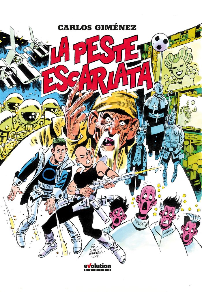 PESTE ESCARLATA, LA, de GIMENEZ CARLOS | portada del libro