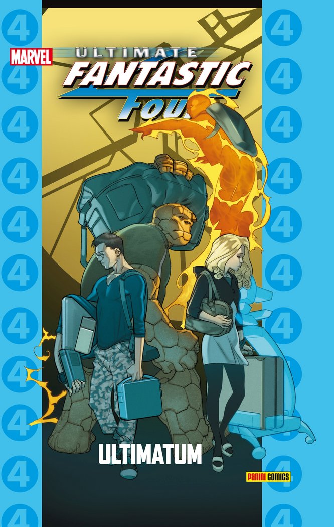 ULTIMATE FANTASTIC FOUR 10, de VARIOS | portada del libro