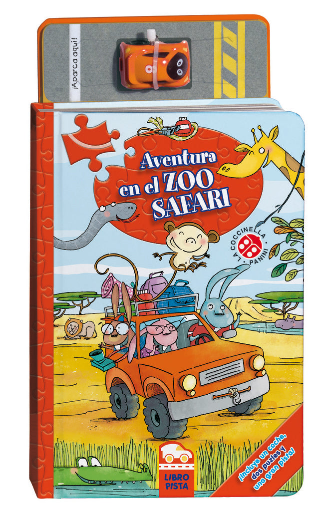 AVENTURA EN EL ZOO SAFARI | portada del libro