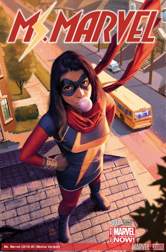 MS.MARVEL 1, de WILSON G#ALPHON | portada del libro