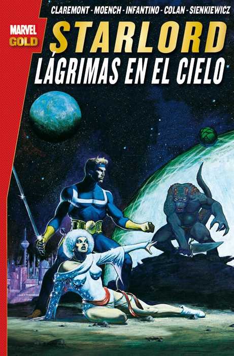 MARVEL GOLD STARLORD LAGRIMAS EN EL CIEL, de VARIOS | portada del libro