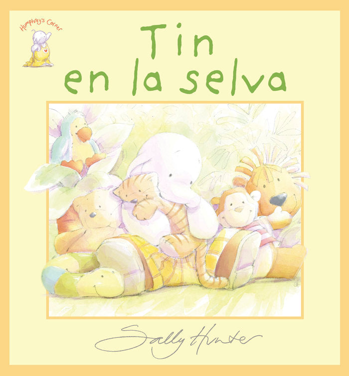 TIN EN LA SELVA, de Sally Hunter | portada del libro
