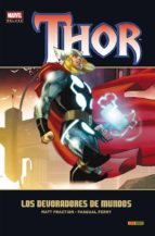 THOR 5 LOS DEVORADORES DE MUNDOS, de Matt Fraction | portada del libro