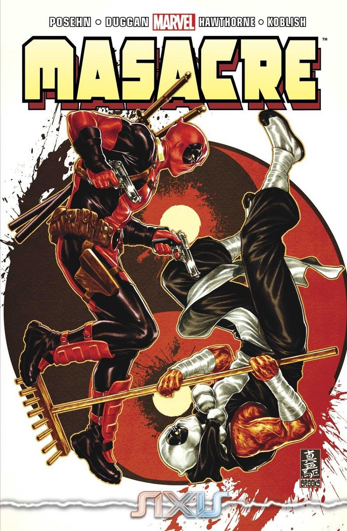 HEROES MARVEL MASACRE V2 AXIS, de BRIAN POSEHN | portada del libro