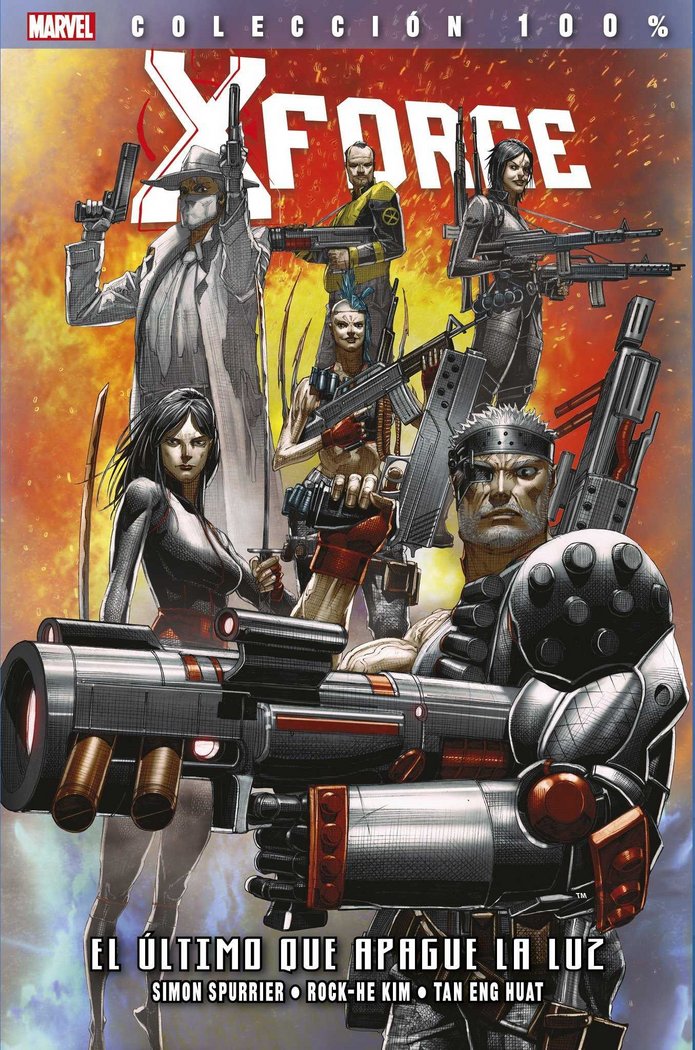 100 MARVEL X-FORCE HIDE FEAR, de SIMON SPURRIER | portada del libro