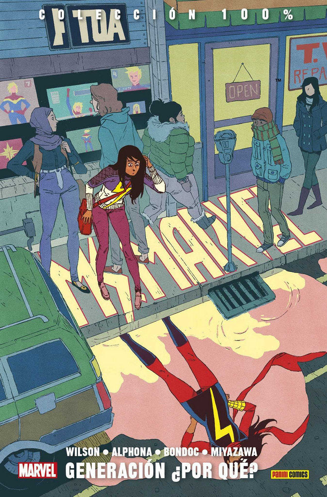 100 MARVEL MS MARVEL GENERATION WHY, de G. WILLOW WILSO | portada del libro