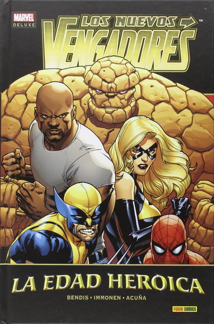 LOS NUEVOS VENGADORES 14: LA EDAD HEROICA, de BRIAN MICHAEL B | portada del libro