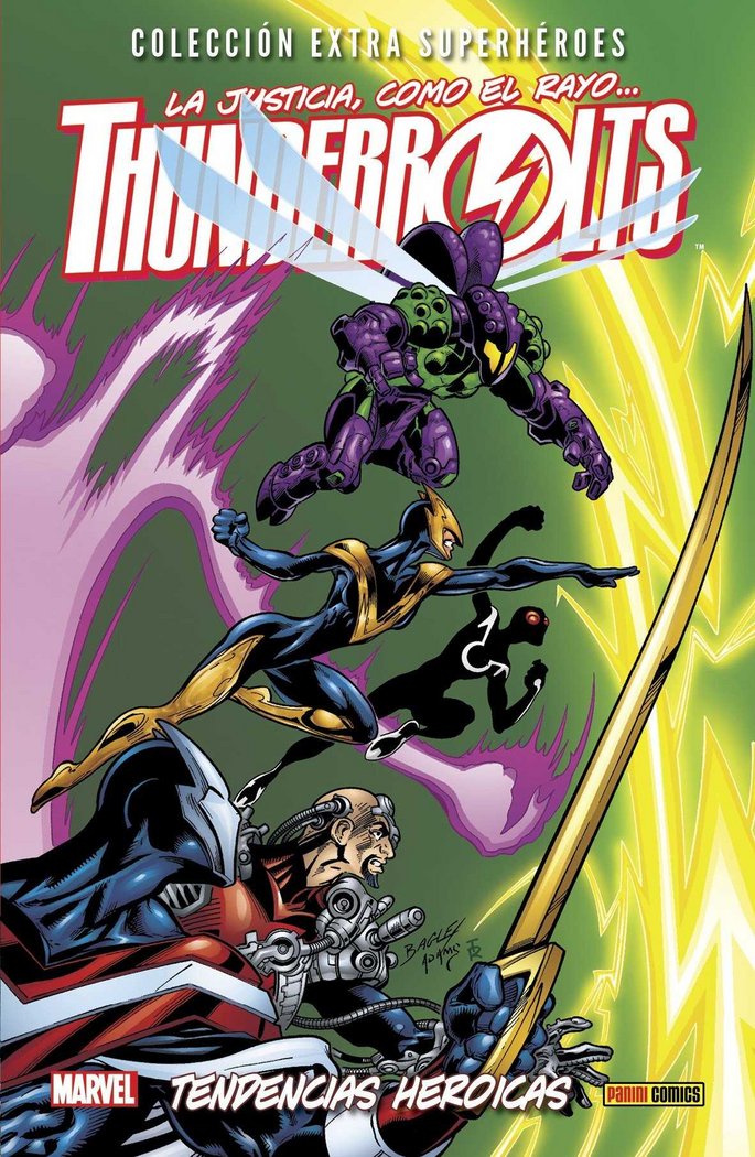 COLECCION EXTRA SUPERHEROES 54 THUNDERBO, de FABIAN NICIEZA | portada del libro