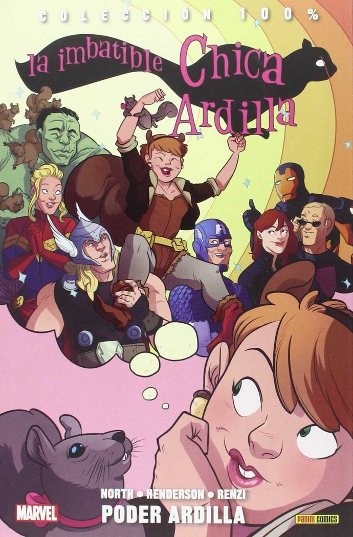 MARVEL LA IMBATIBLE CHICA ARDILLA, de VARIOS | portada del libro