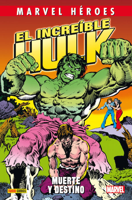 El increible Hulk (muerte y destino), de VARIOS | portada del libro