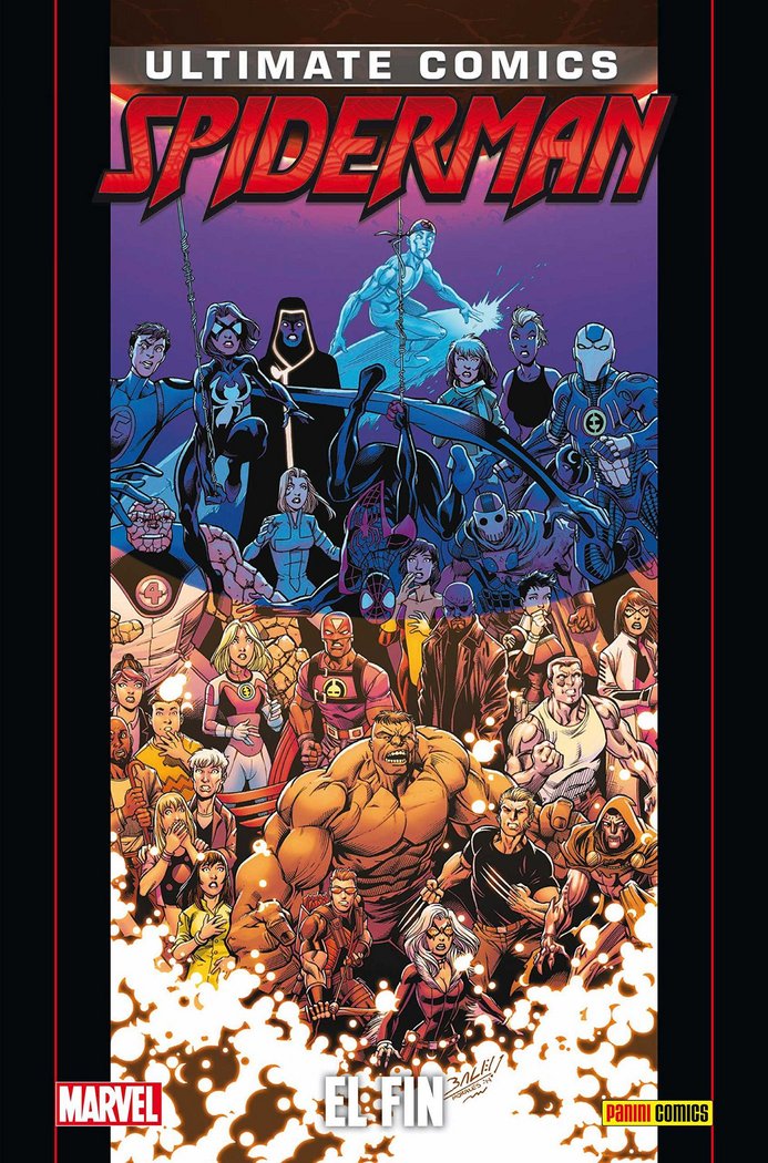 ULTIMATE SPIDERMAN EL FIN, de VARIOS | portada del libro