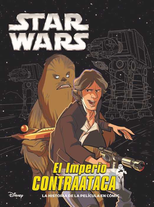 STAR WARS EL IMPERIO CONTRATACA, de AA.VV. | portada del libro
