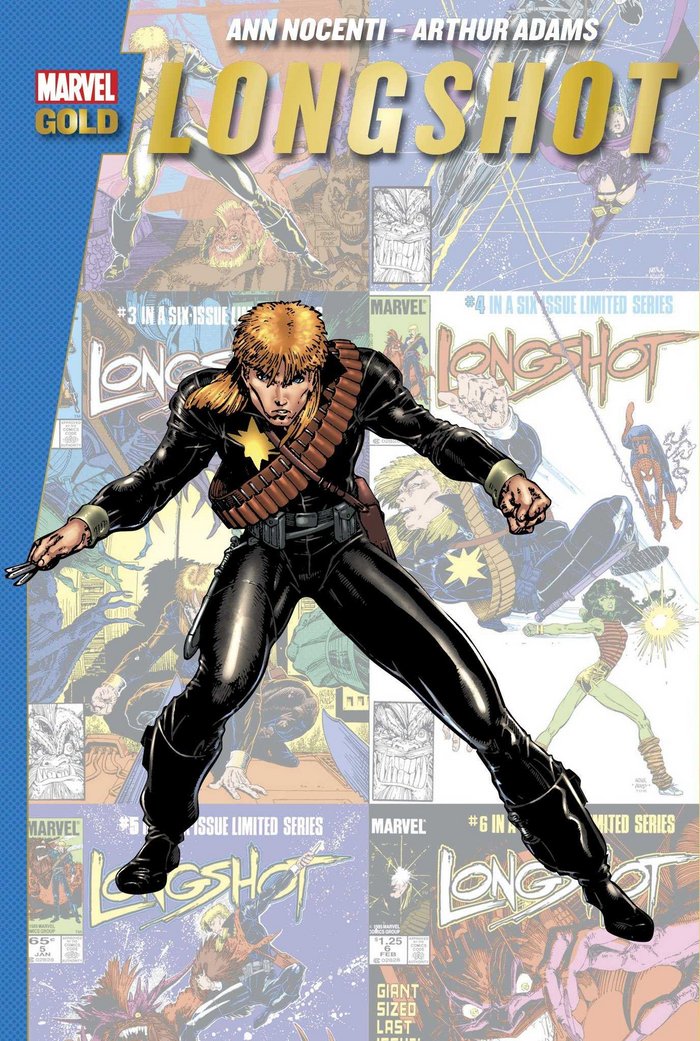 MARVEL GOLD LONGSHOT, de NOCENTI ANN#ADA | portada del libro