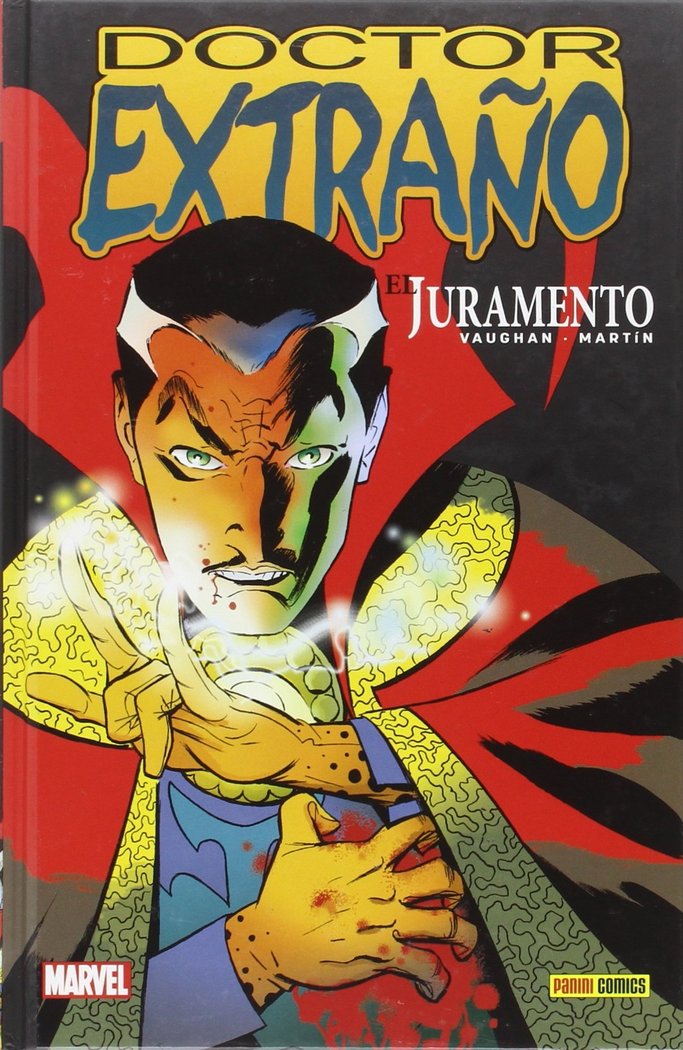 100% MARVEL HC. DOCTOR EXTRAÑO: EL JURAMENTO, de BRIAN K. VAUGHN | portada del libro