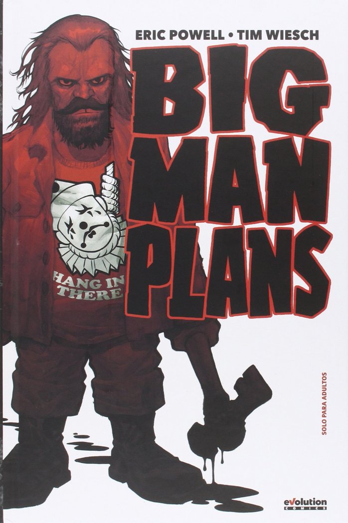 BIG MAN PLANS | portada del libro