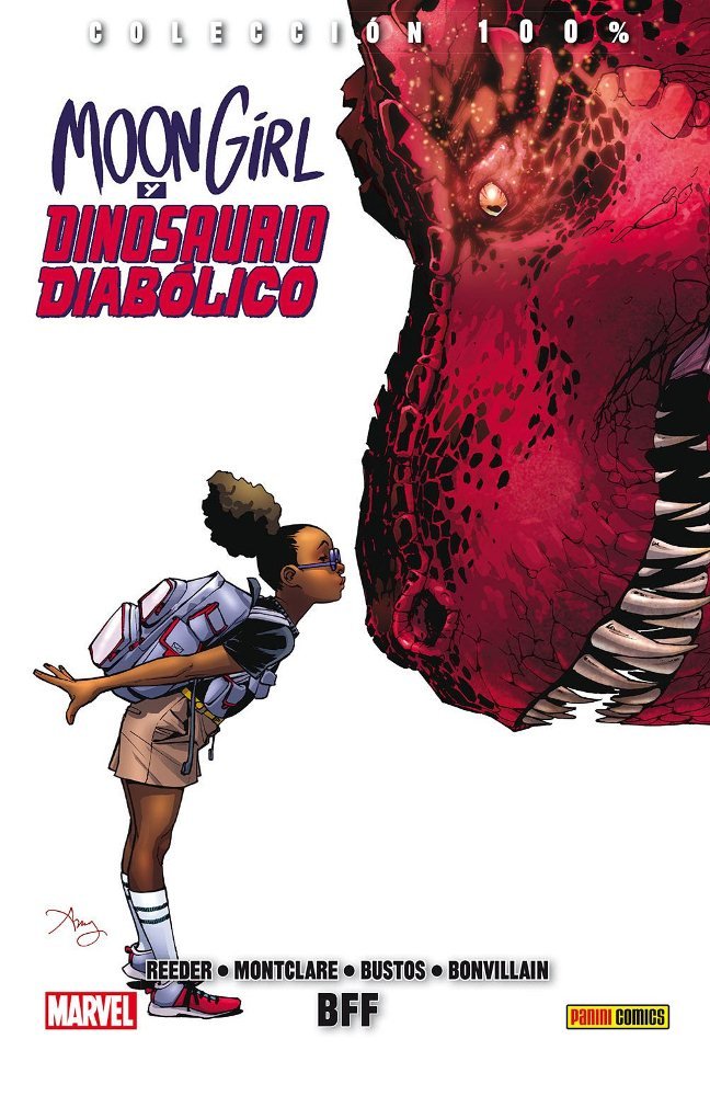 MOON GIRL Y DINOSAURIO DIABOLICO, de REEDER | portada del libro