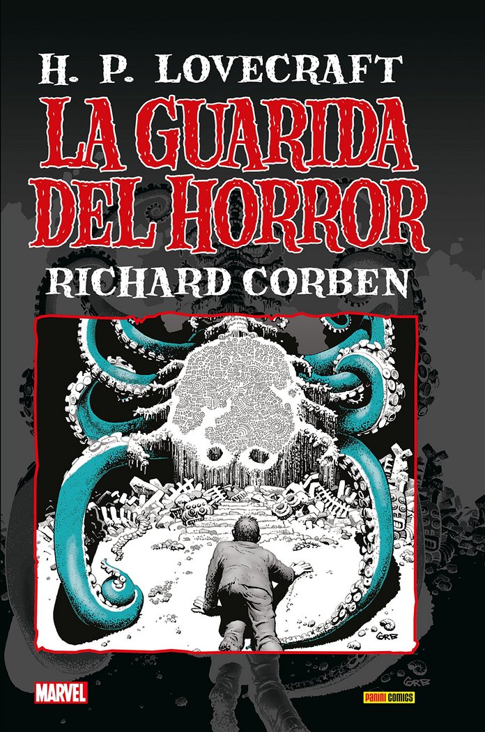 LA GUARIDA DEL HORROR: H.P. LOVECRAFT, de CORBEN | portada del libro