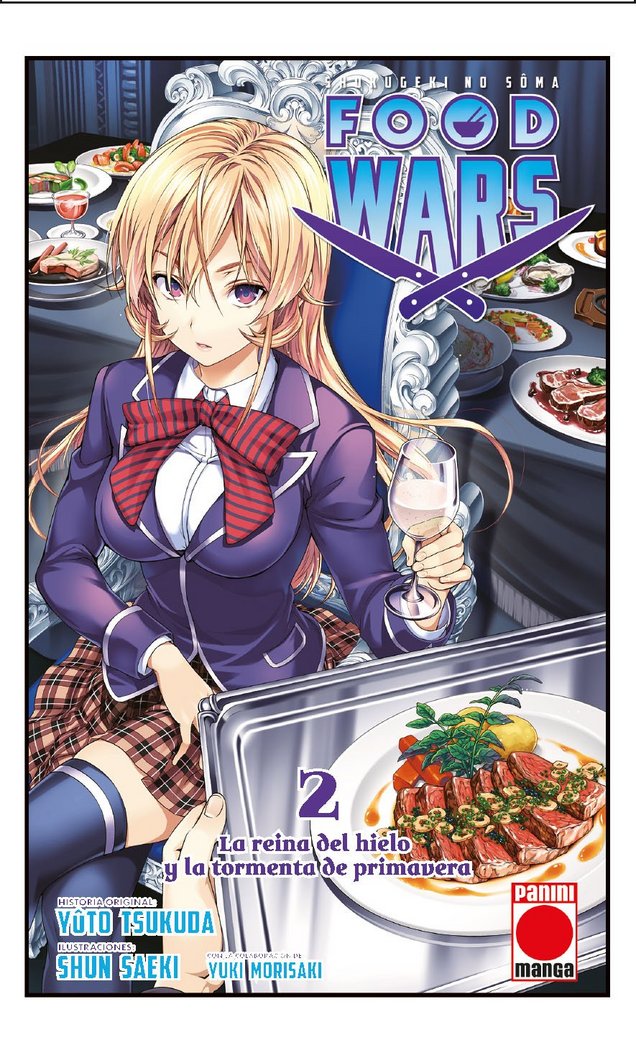 FOOD WARS. LA REINA DEL HIELO Y LA TORMENTA DE PRIMAVERA, de TSUKUDA, YUKO | portada del libro