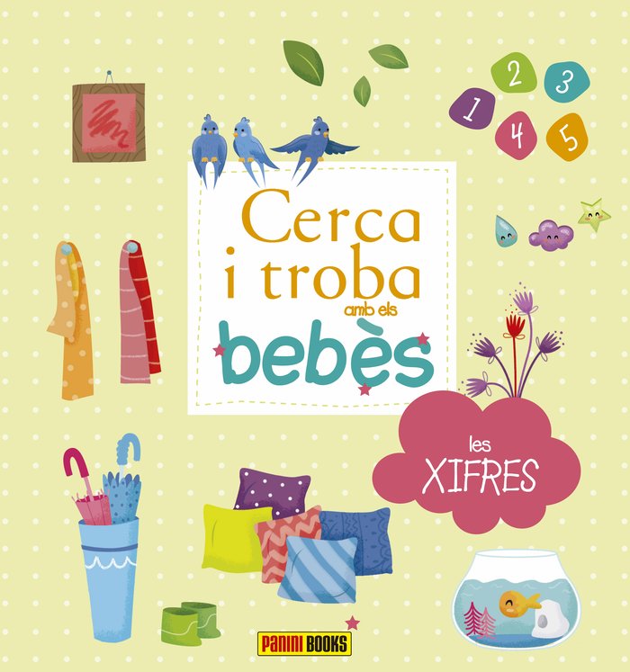 CERCA I TROBA AMB ELS BEBèS LES XIFRES, de VV.AA. | portada del libro