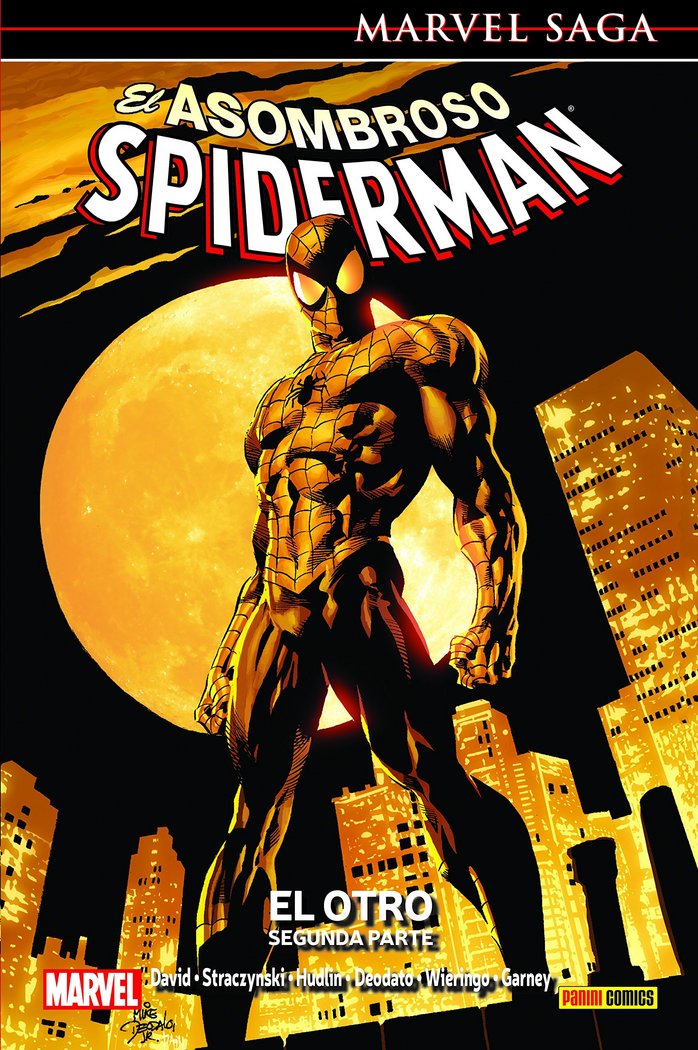 EL ASOMBROSO SPIDERMAN, de STRACZYNSKI | portada del libro