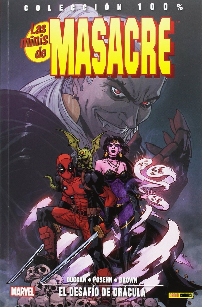 LAS MINIS DE MASACRE 7. EL DESAFIO DE DRACULA, de Varios autores | portada del libro