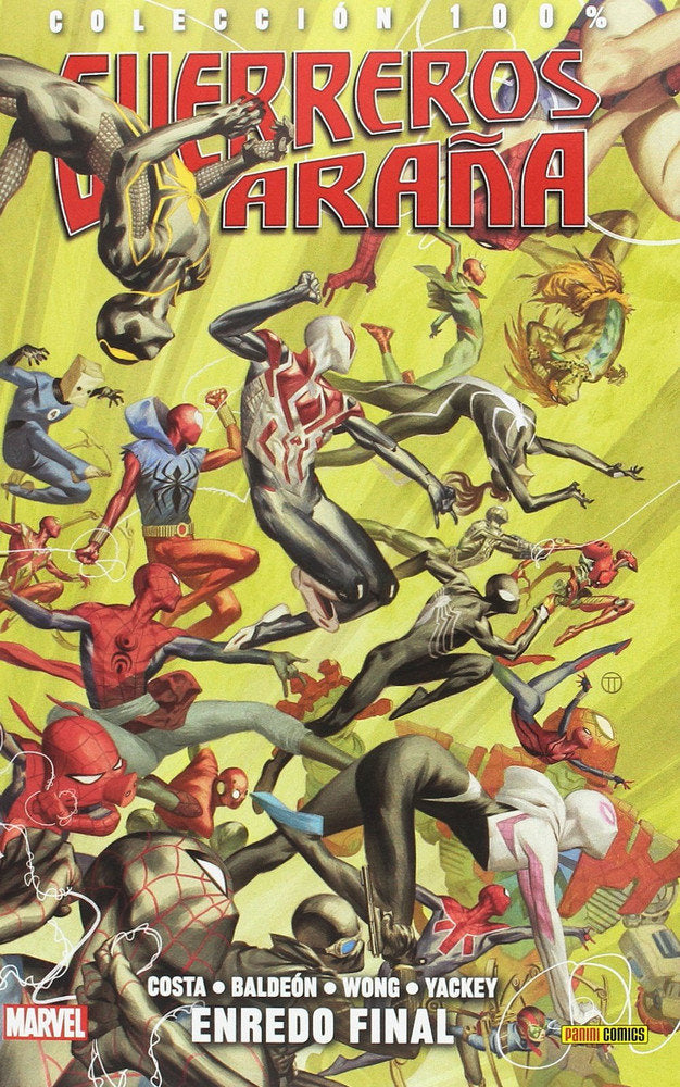 GUERREROS ARAÑA 2 ENREDO FINAL, de MIKE COSTA | portada del libro