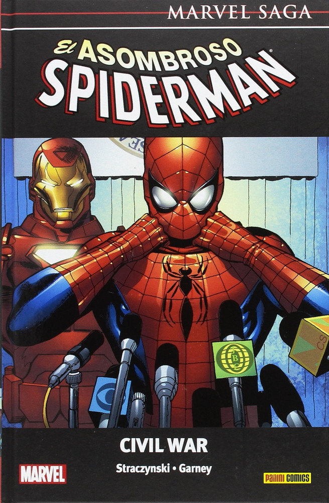 ASOMBROSO SPIDERMAN 11 CIVIL WAR, de STRACZYNSKI | portada del libro