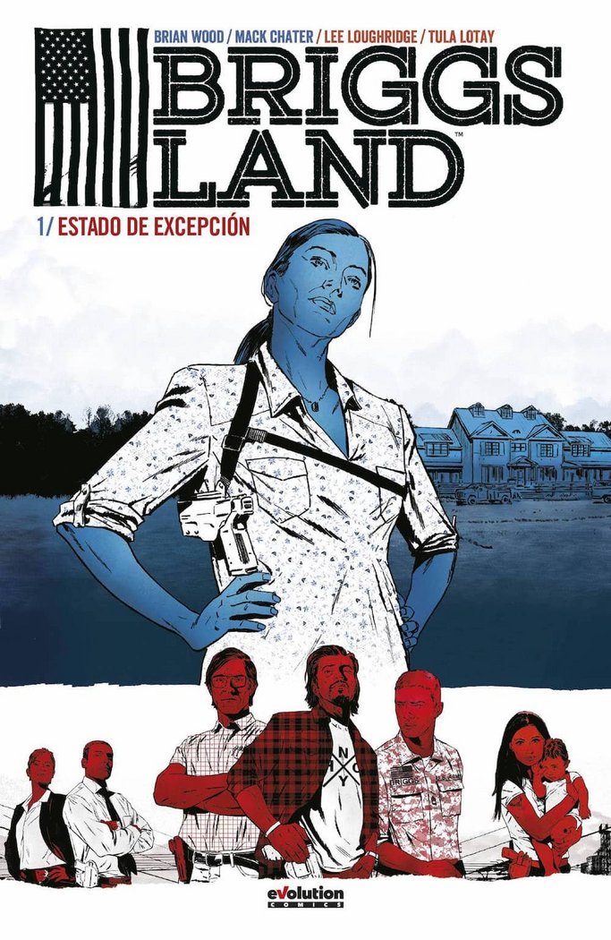 BRIGGS LAND, de WOOD | portada del libro