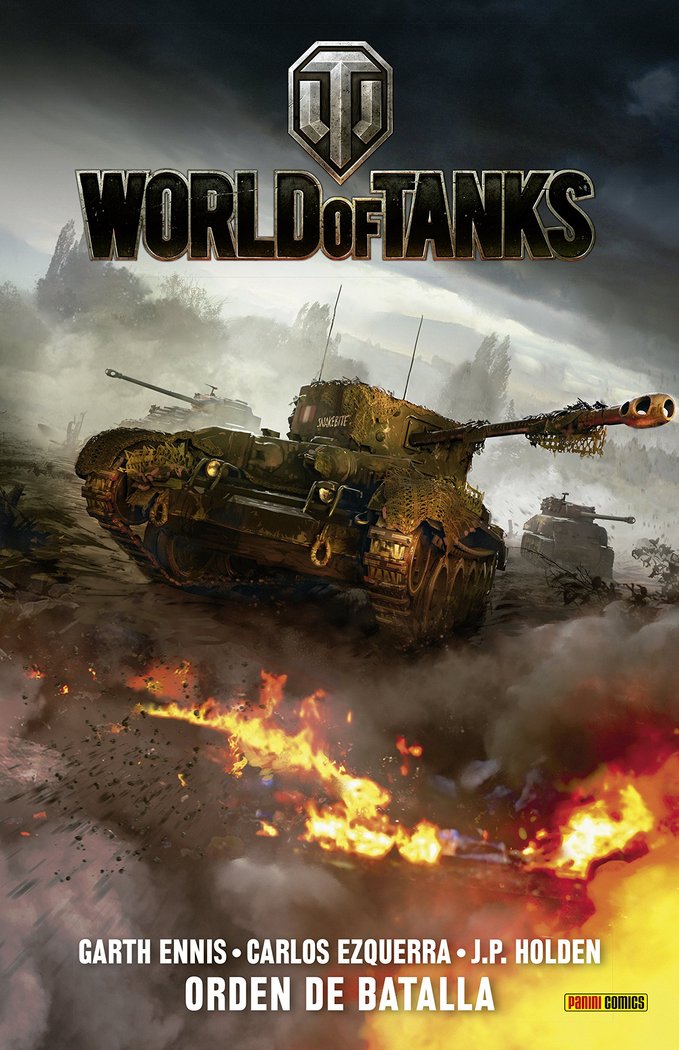 WORLD OF TANKS: ORDEN DE BATALLA, de ENNIS | portada del libro