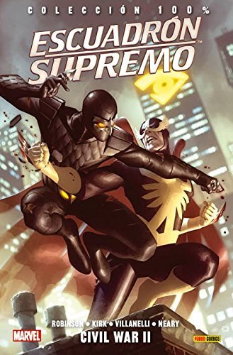 ESCUADRON SUPREMO 02: CIVIL WAR II, de ROBINSON | portada del libro