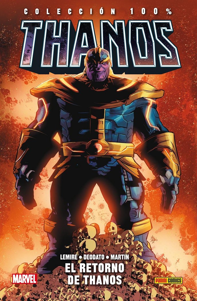 THANOS, de LEMIRE | portada del libro
