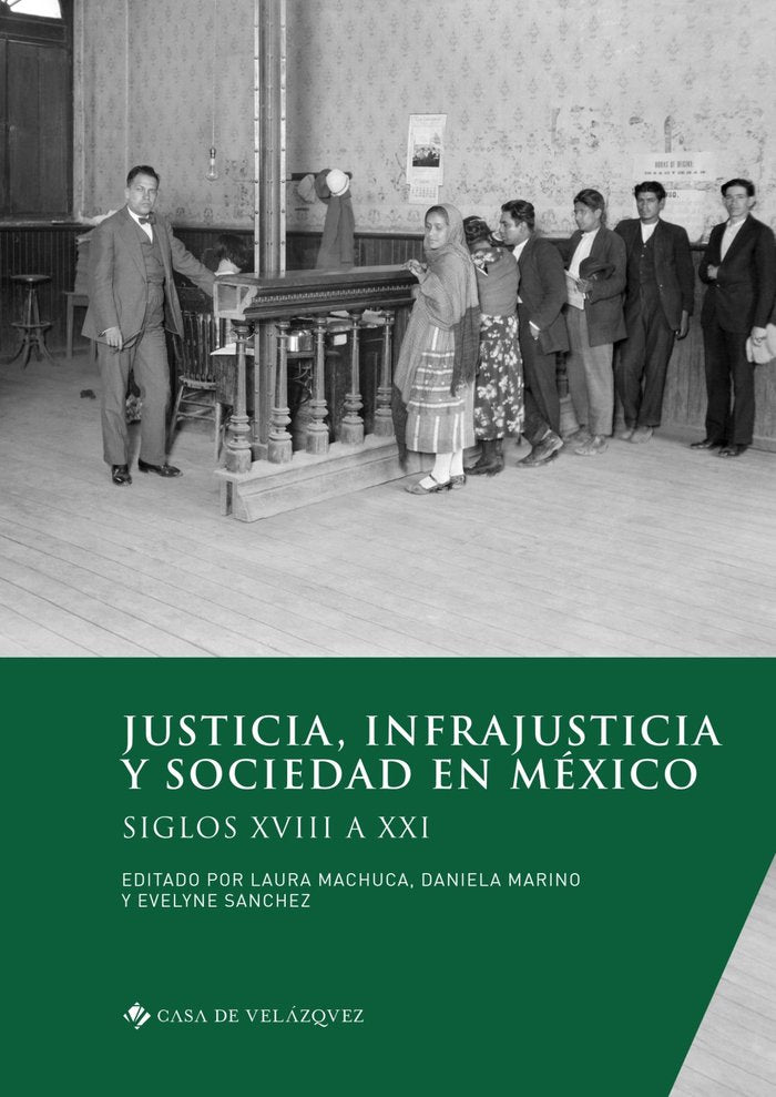 JUSTICIA INFRAJUSTICIA Y SOCIEDAD EN MEXICO, de VARIOS AUTORES | portada del libro