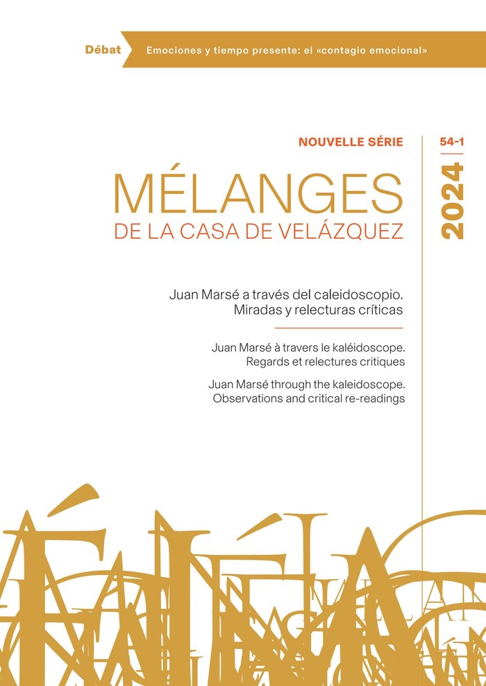 JUAN MARSE A TRAVES DEL CALEIDOSCOPIO | portada del libro