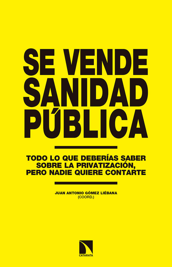 Se vende sanidad pública, de Gómez Liébana, Juan Antonio | portada del libro