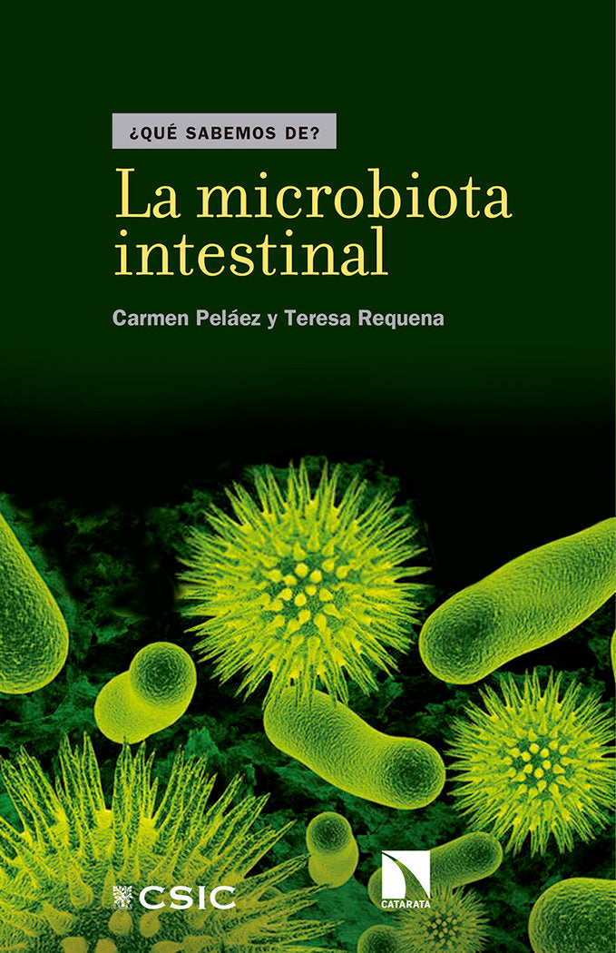 La microbiota intestinal, de Pelaez Martínez, Carmen | portada del libro
