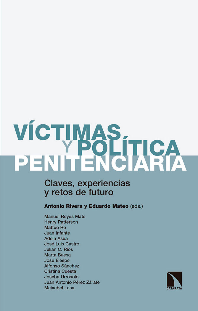 Víctimas y política penitenciaria, de Rivera Blanco, Antonio | portada del libro