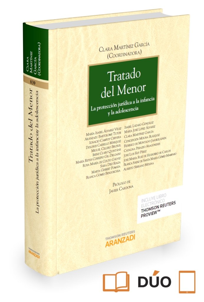 Tratado del Menor (Papel + e-book), de Martínez García, Clara | portada del libro
