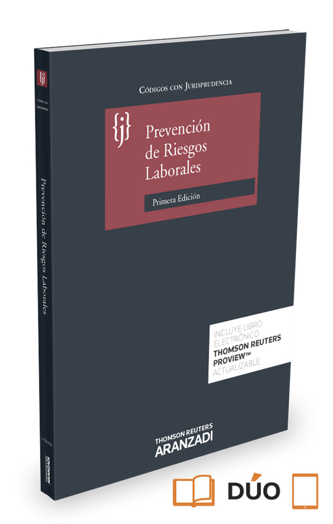 Prevención de Riesgos Laborales (Papel + e-book), de Editorial Aranzadi, Redacción | portada del libro