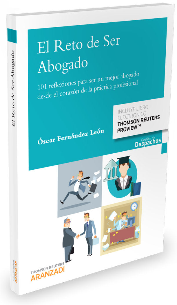 El Reto de ser Abogado (Papel + e-book), de Fernández León, Óscar | portada del libro