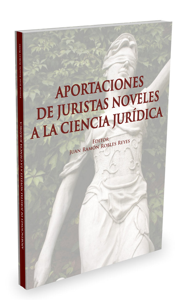 Aportaciones de juristas noveles a la ciencia jurídica, de Robles | portada del libro
