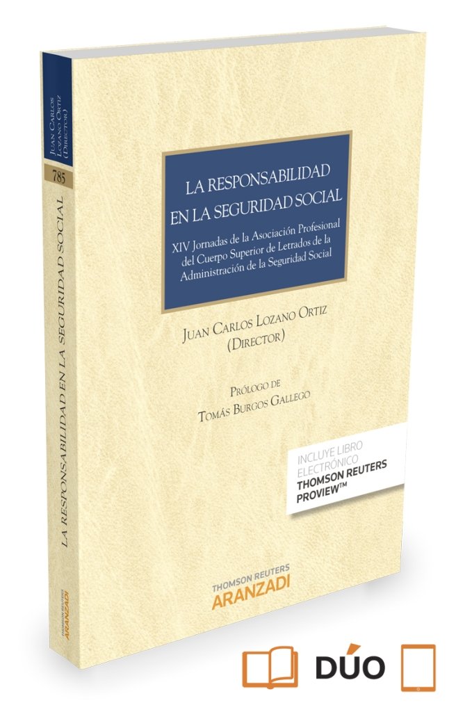 La Responsabilidad en la Seguridad Social (Papel + e-book), de Autores, Varios | portada del libro