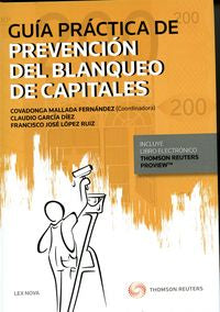 Guía práctica de prevención del blanqueo de capitales (Papel + e-book), de García Díez, Claudio | portada del libro