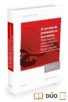 El servicio de prevención en la empresa (Papel + e-book), de Moreno Solana, Amanda | portada del libro