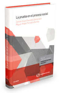 La prueba en el proceso social (Papel + e-book), de Preciado Domènech, Carlos Hugo | portada del libro