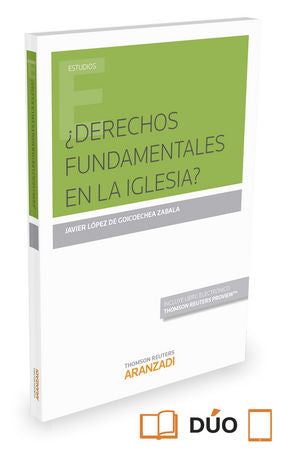 ¿Derechos Fundamentales en la Iglesia? (Papel + e-book), de López de Goicoechea Zabala, Javier | portada del libro