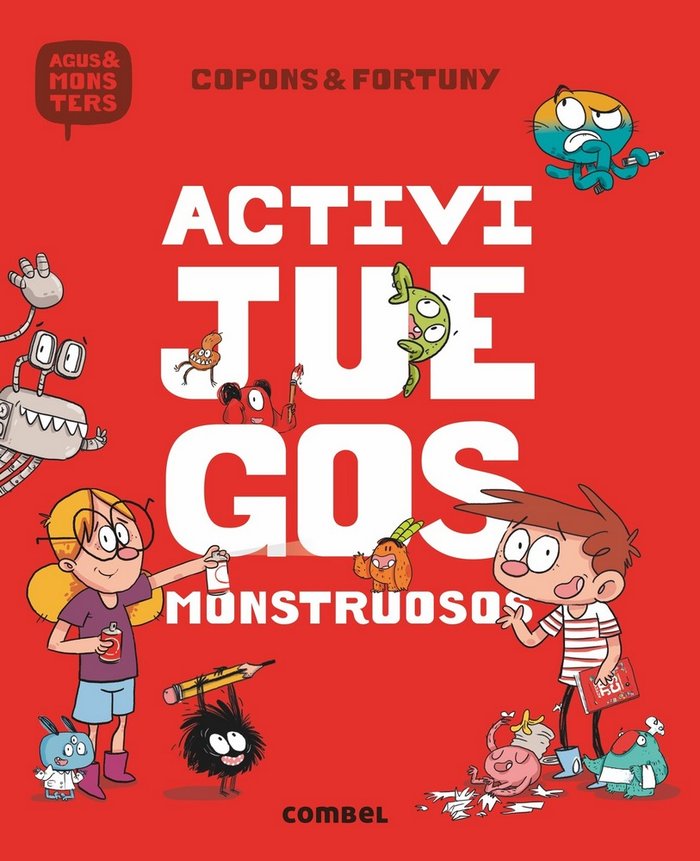 Activijuegos monstruosos, de Copons Ramon, Jaume | portada del libro