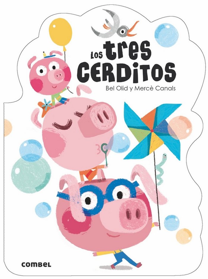 Los tres cerditos, de Olid Baez, Bel | portada del libro