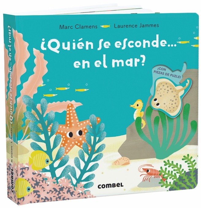 ¿Quién se esconde... en el mar?, de Clamens | portada del libro